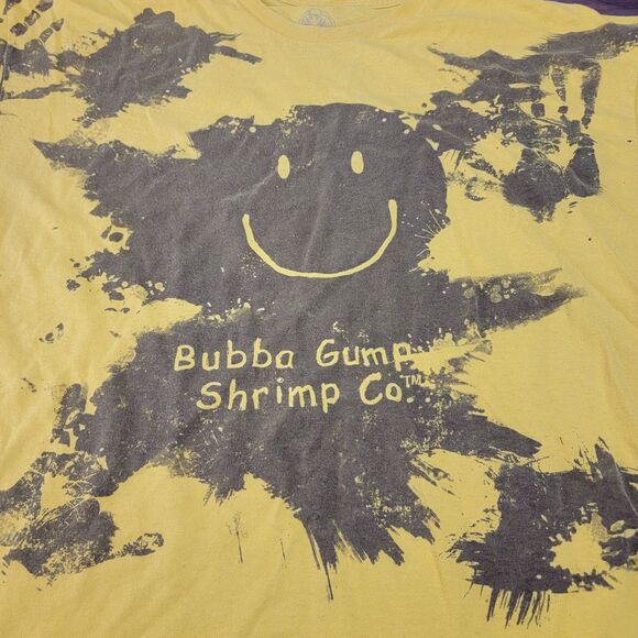 Bubba Gump Graphic SS Tee Yellow "Have A Nice Day" - Size XXXL - Picture 1 of 5